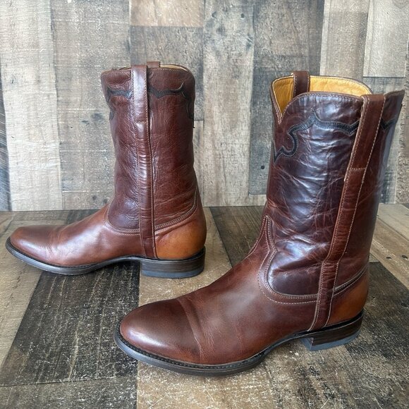Old Gringo MK2294-2 Lampasas Western Round Toe Cowboy Boots Mens 9 D - Picture 2 of 12